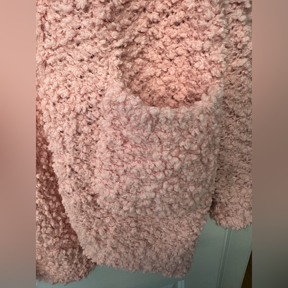3/$20 Pink Boucle Cardigan - Picture 2 of 6